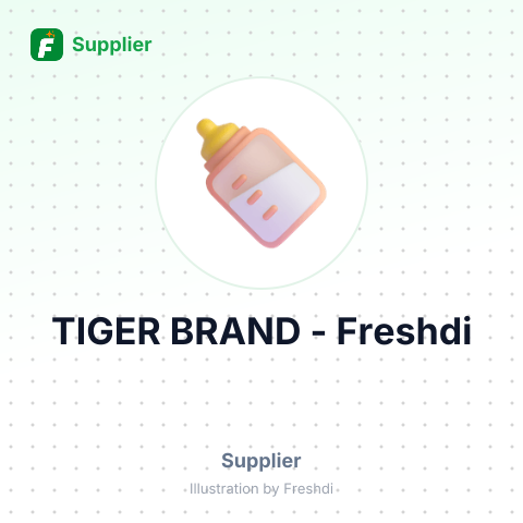 TIGER BRAND – summary card, no photo uploaded yet