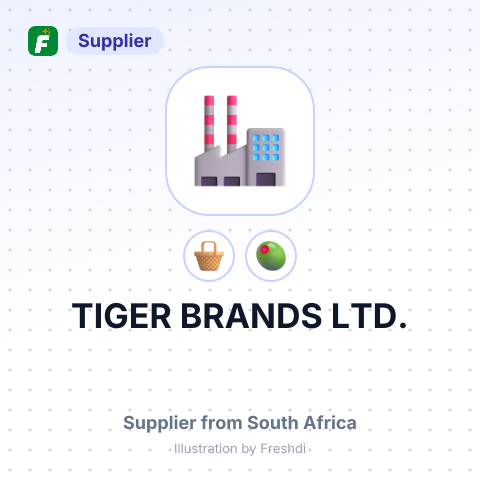 TIGER BRANDS LTD. – summary card, no photo uploaded yet