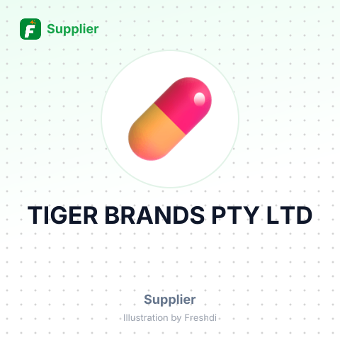 TIGER BRANDS PTY LTD – summary card, no photo uploaded yet