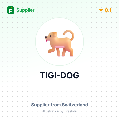 TIGI-DOG – summary card, no photo uploaded yet