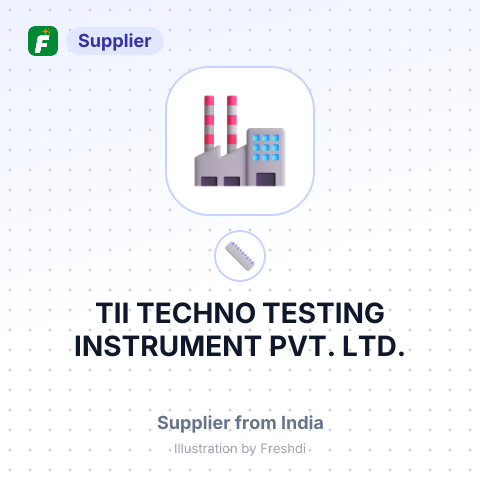 TII TECHNO TESTING INSTRUMENT PVT. LTD. – summary card, no photo uploaded yet
