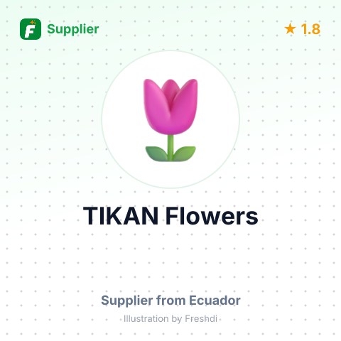 TIKAN Flowers – summary card, no photo uploaded yet