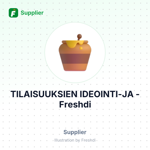 TILAISUUKSIEN IDEOINTI-JA – summary card, no photo uploaded yet