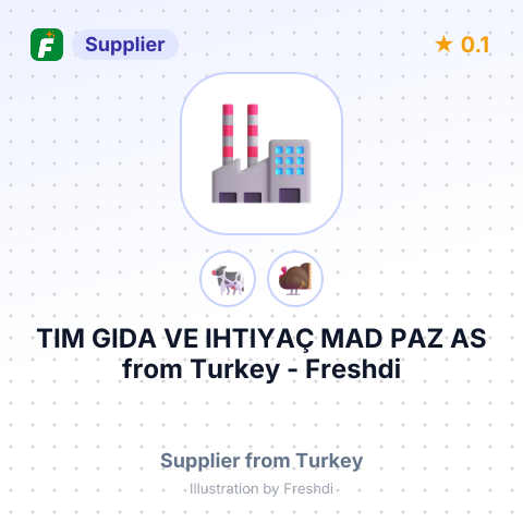 TIM GIDA VE IHTIYAÇ MAD PAZ AS – summary card, no photo uploaded yet