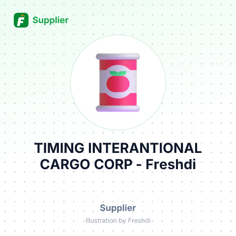 TIMING INTERANTIONAL CARGO CORP – summary card, no photo uploaded yet