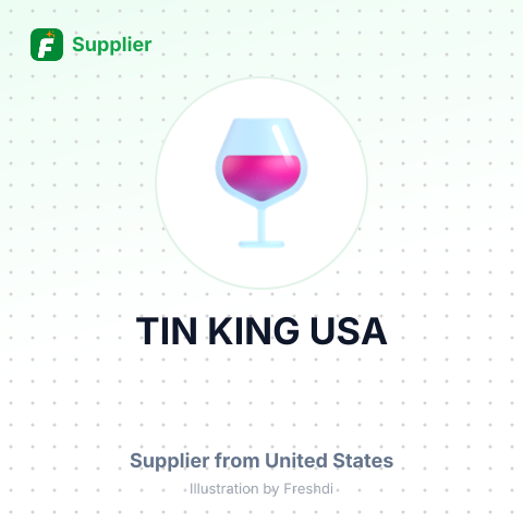 TIN KING USA – summary card, no photo uploaded yet