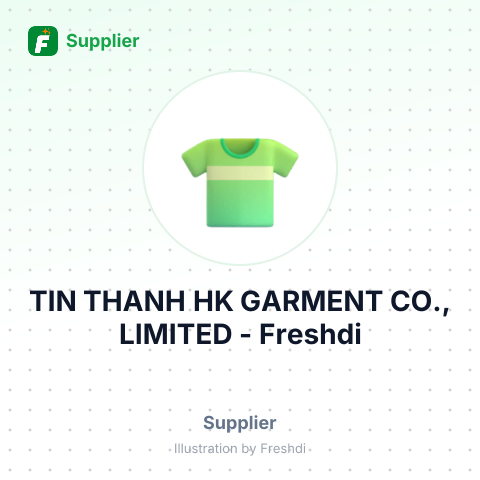 TIN THANH HK GARMENT CO., LIMITED – summary card, no photo uploaded yet