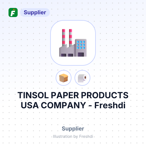 TINSOL PAPER PRODUCTS USA COMPANY – summary card, no photo uploaded yet