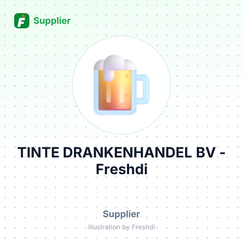 TINTE DRANKENHANDEL BV – summary card, no photo uploaded yet