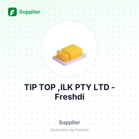 TIP TOP ,ILK PTY LTD – summary card, no photo uploaded yet