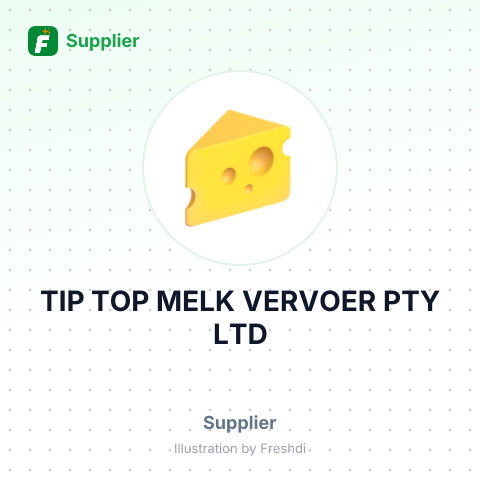TIP TOP MELK VERVOER PTY LTD – summary card, no photo uploaded yet
