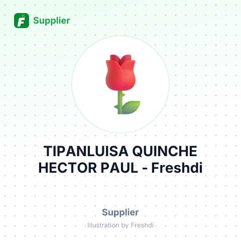 TIPANLUISA QUINCHE HECTOR PAUL – summary card, no photo uploaded yet