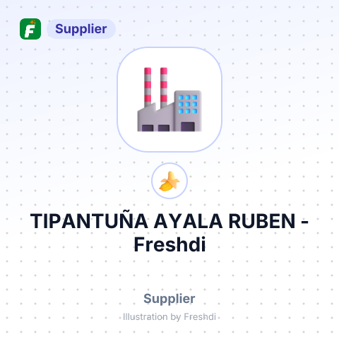 TIPANTUÑA AYALA RUBEN – summary card, no photo uploaded yet