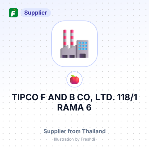 TIPCO F AND B CO, LTD. 118/1 RAMA 6 – summary card, no photo uploaded yet