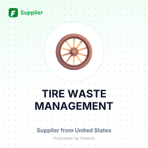 TIRE WASTE MANAGEMENT – summary card, no photo uploaded yet