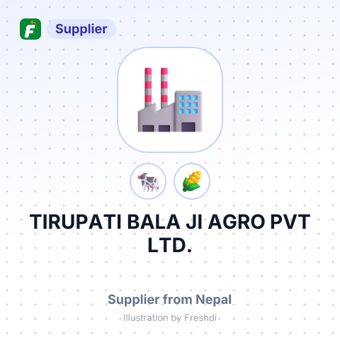 TIRUPATI BALA JI AGRO PVT LTD. – summary card, no photo uploaded yet