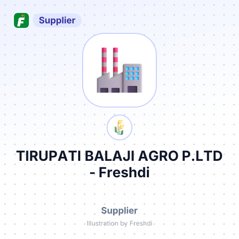 TIRUPATI BALAJI AGRO P.LTD – summary card, no photo uploaded yet