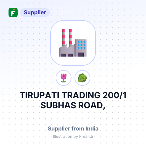 TIRUPATI TRADING 200/1 SUBHAS ROAD, – summary card, no photo uploaded yet