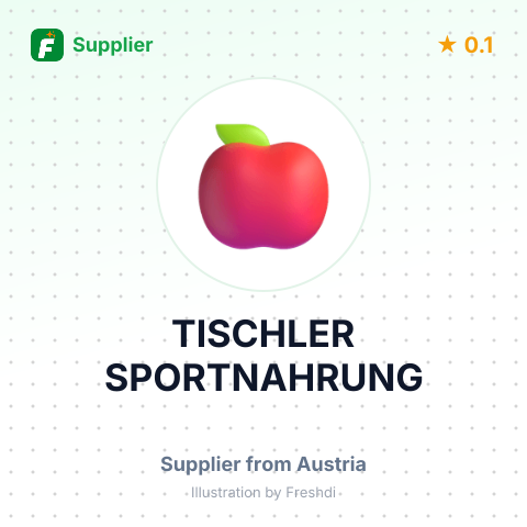 TISCHLER SPORTNAHRUNG – summary card, no photo uploaded yet