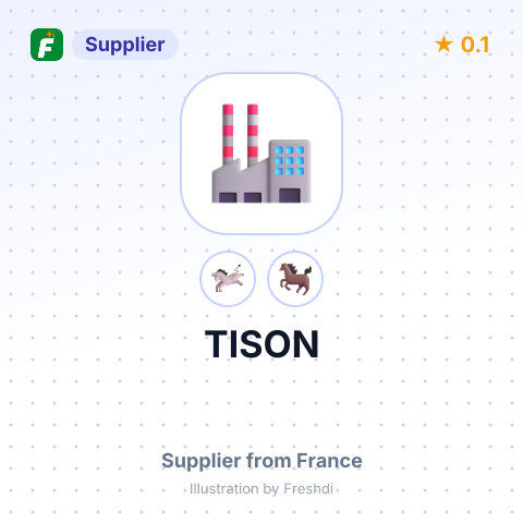 TISON – summary card, no photo uploaded yet