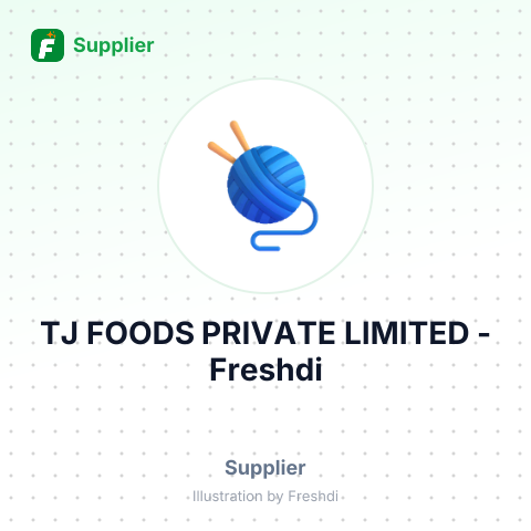 TJ FOODS PRIVATE LIMITED – summary card, no photo uploaded yet