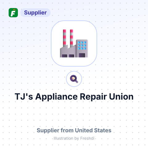 TJ's Appliance Repair Union – summary card, no photo uploaded yet