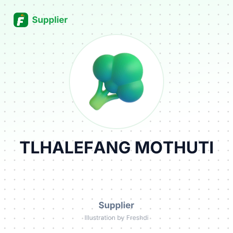 TLHALEFANG MOTHUTI – summary card, no photo uploaded yet