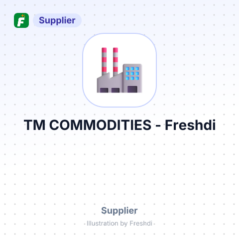 TM COMMODITIES – summary card, no photo uploaded yet