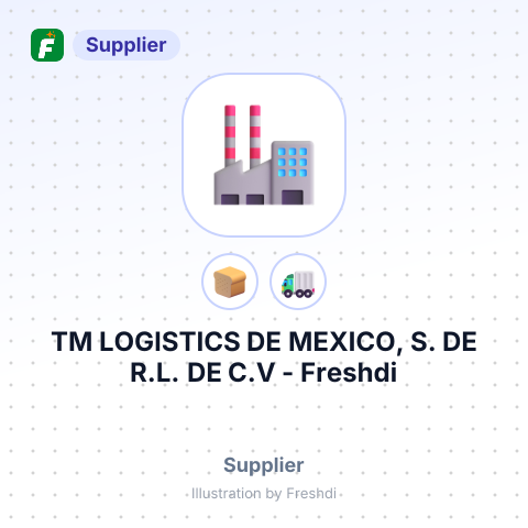 TM LOGISTICS DE MEXICO, S. DE R.L. DE C.V – summary card, no photo uploaded yet