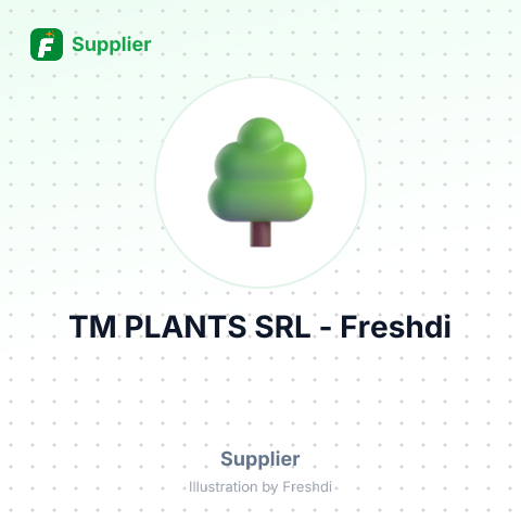 TM PLANTS SRL – summary card, no photo uploaded yet