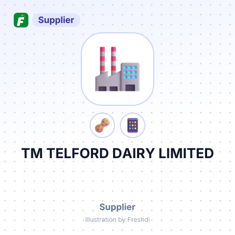 TM TELFORD DAIRY LIMITED – summary card, no photo uploaded yet