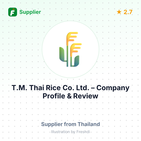 T.M. Thai Rice Co.,Ltd. – summary card, no photo uploaded yet