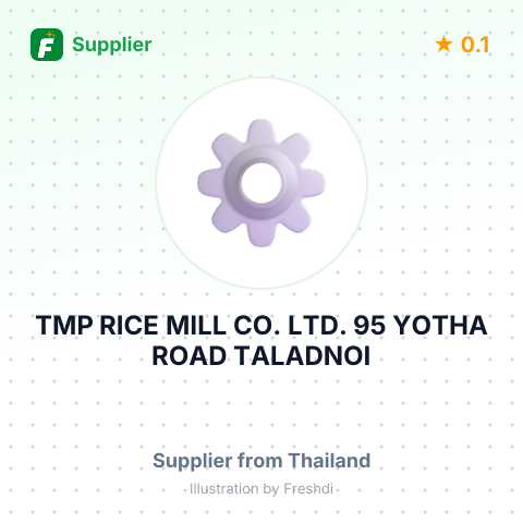 TMP RICE MILL CO. LTD. 95 YOTHA ROAD,TALADNOI, – summary card, no photo uploaded yet