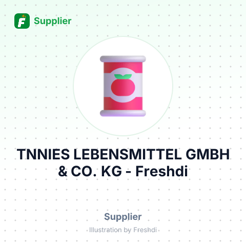 TNNIES LEBENSMITTEL GMBH & CO. KG – summary card, no photo uploaded yet