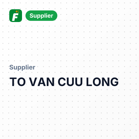 TO VAN CUU LONG – summary card, no photo uploaded yet