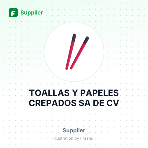 TOALLAS Y PAPELES CREPADOS SA DE CV – summary card, no photo uploaded yet