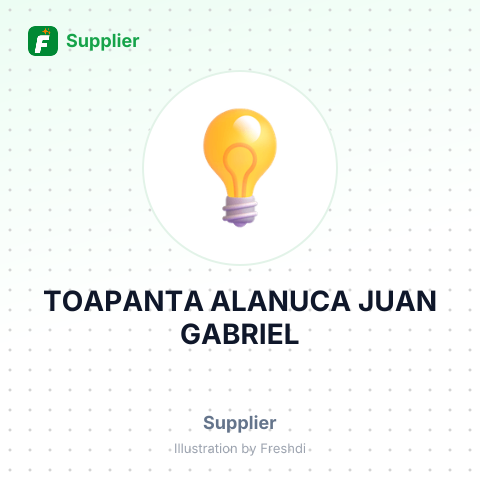 TOAPANTA ALANUCA JUAN GABRIEL – summary card, no photo uploaded yet