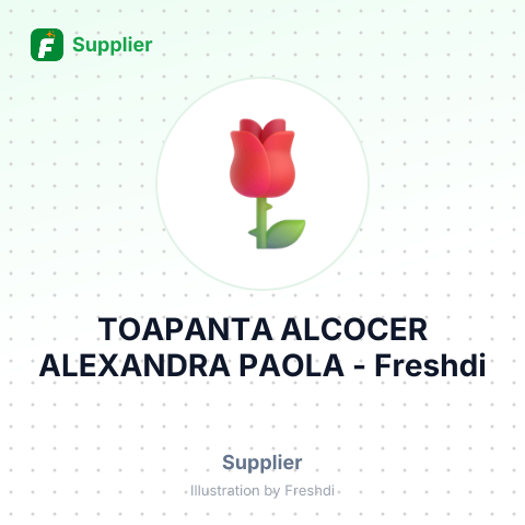 TOAPANTA ALCOCER ALEXANDRA PAOLA – summary card, no photo uploaded yet