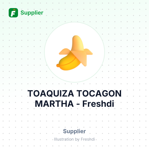 TOAQUIZA TOCAGON MARTHA – summary card, no photo uploaded yet