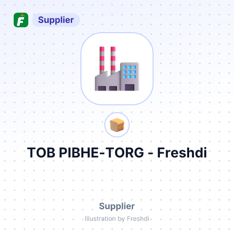 TOB PIBHE-TORG – summary card, no photo uploaded yet