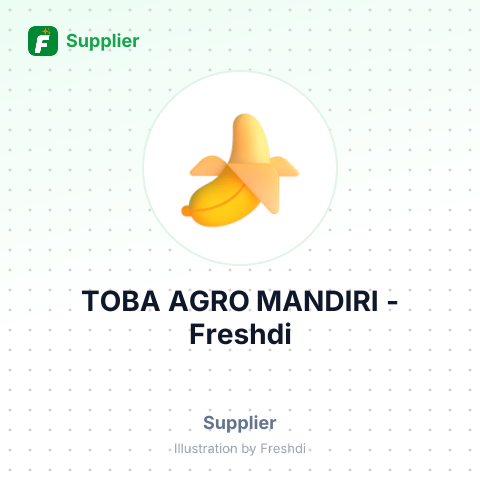 TOBA AGRO MANDIRI – summary card, no photo uploaded yet