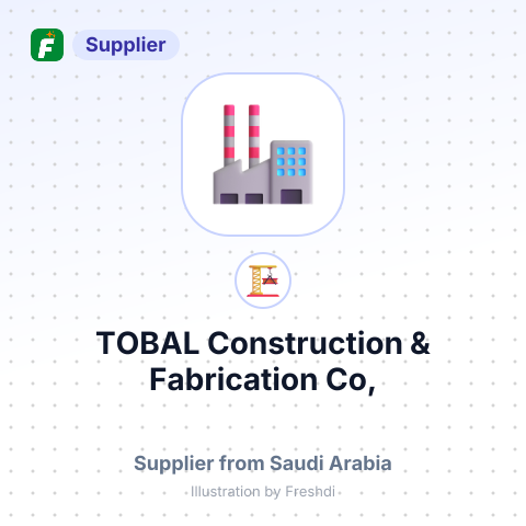 TOBAL Construction & Fabrication Co, – summary card, no photo uploaded yet