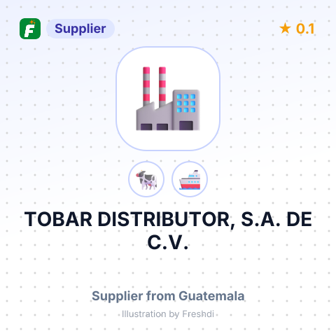 TOBAR DISTRIBUTOR, S.A. DE C.V. – summary card, no photo uploaded yet