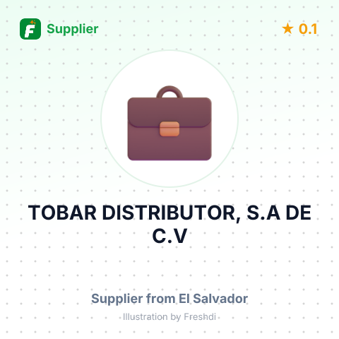 TOBAR DISTRIBUTOR, S.A DE C.V – summary card, no photo uploaded yet
