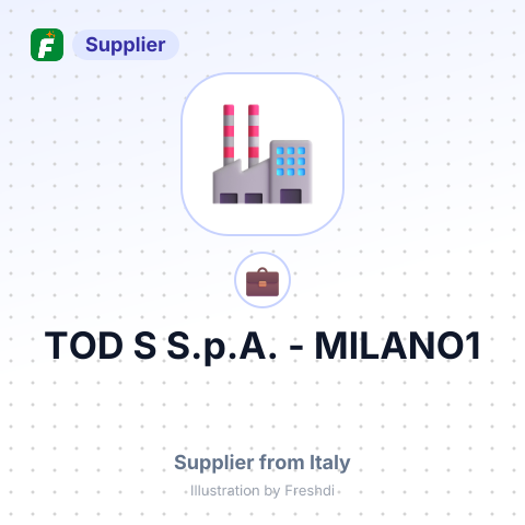 TOD S S.p.A. - MILANO1 – summary card, no photo uploaded yet