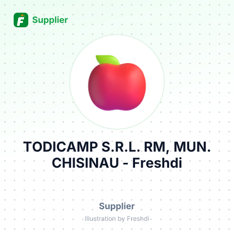 TODICAMP S.R.L. RM, MUN. CHISINAU – summary card, no photo uploaded yet
