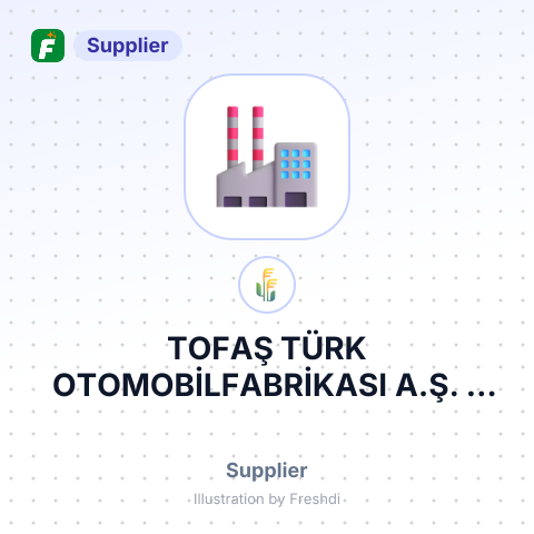 TOFAŞ TÜRK OTOMOBİLFABRİKASI A.Ş. – summary card, no photo uploaded yet