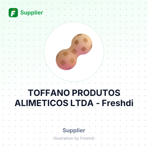 TOFFANO PRODUTOS ALIMETICOS LTDA – summary card, no photo uploaded yet