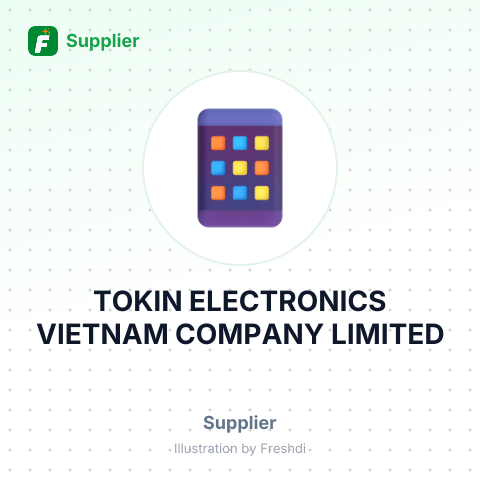 TOKIN ELECTRONICS VIETNAM COMPANY LIMITED – summary card, no photo uploaded yet