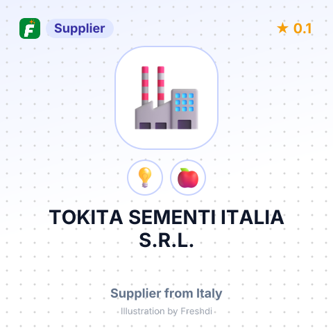 TOKITA SEMENTI ITALIA S.R.L. – summary card, no photo uploaded yet